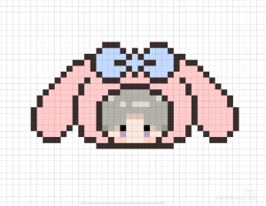 光与夜之恋拼豆