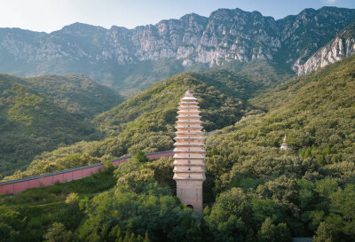 豫 嵩山 法王寺塔