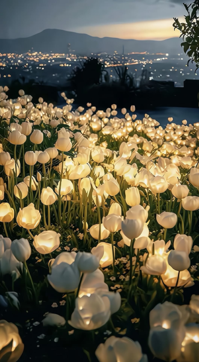 唯美，治愈，花