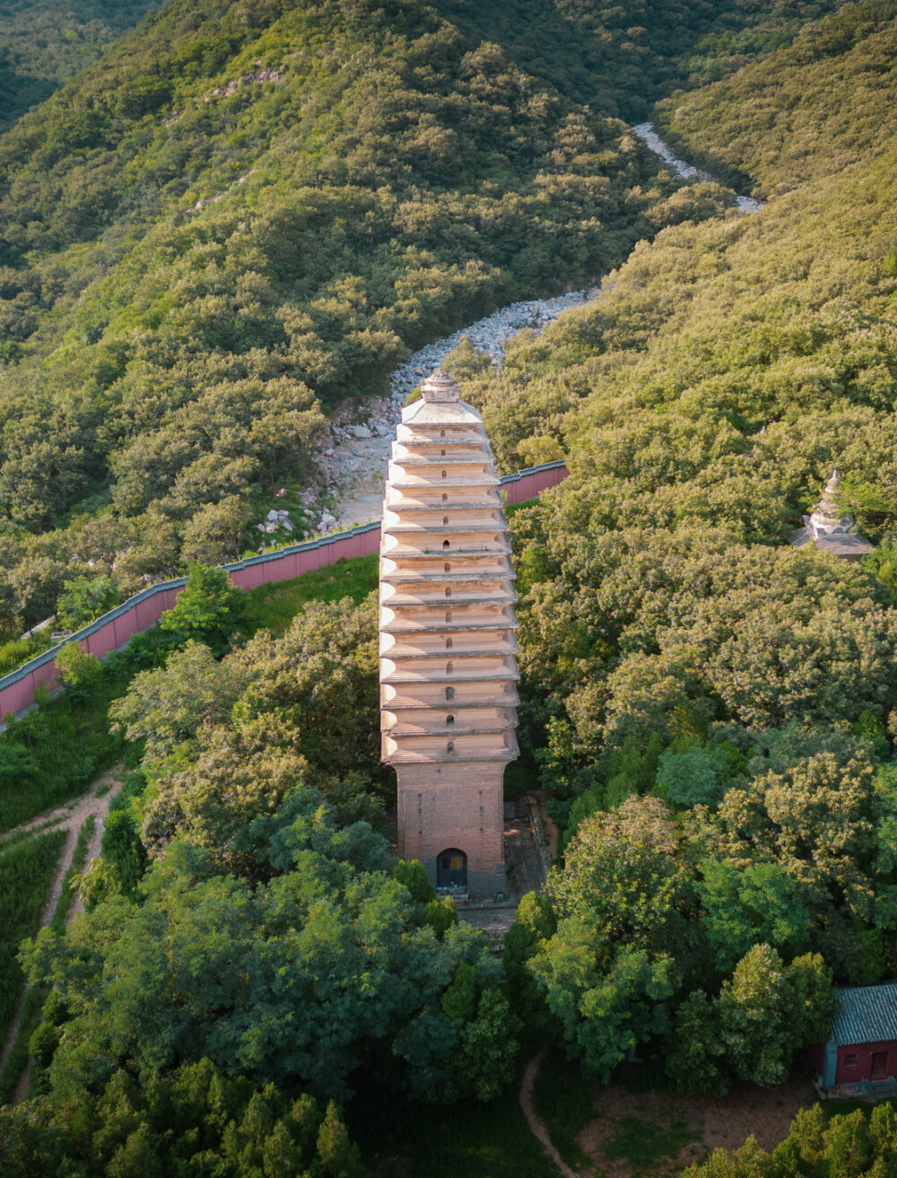 豫 嵩山 法王寺塔