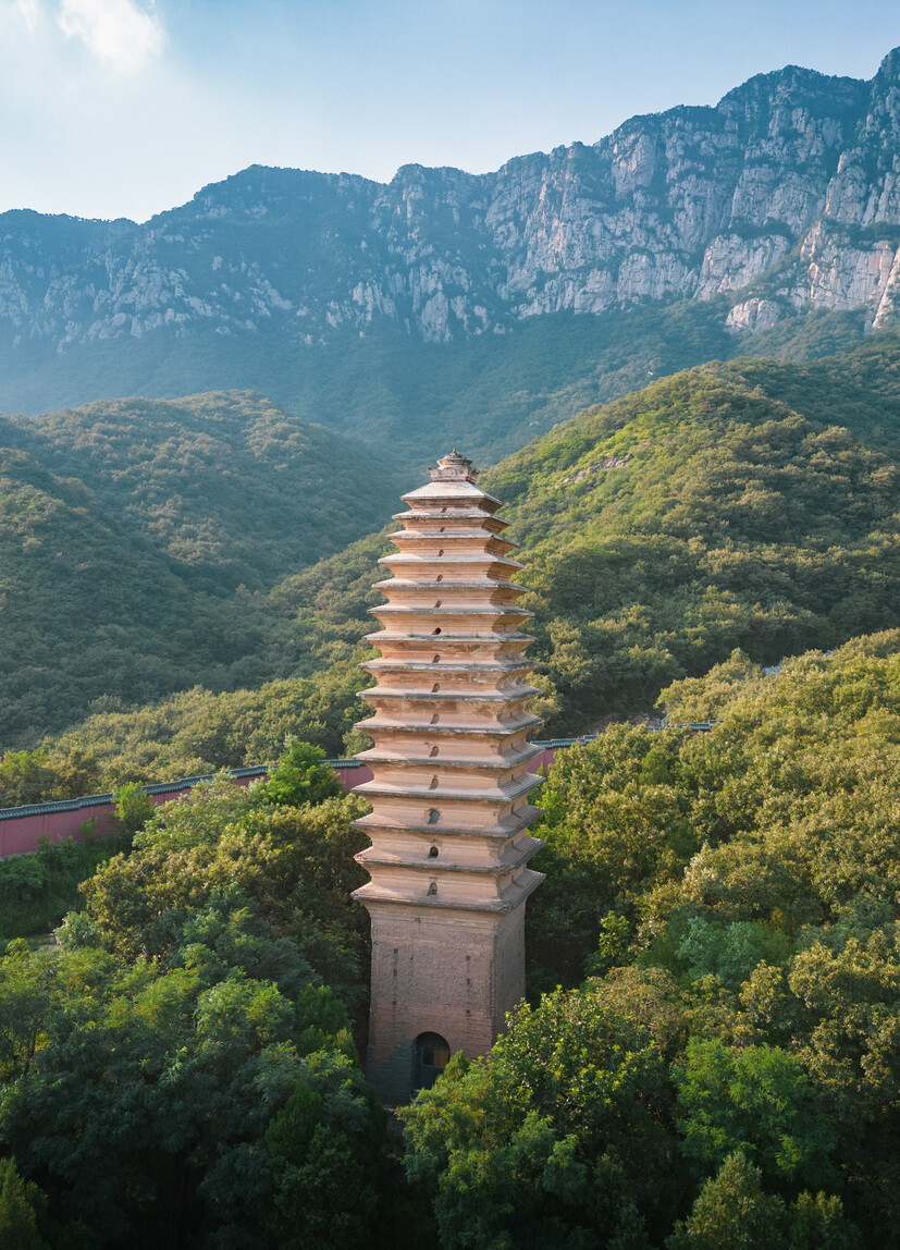 豫 嵩山 法王寺塔