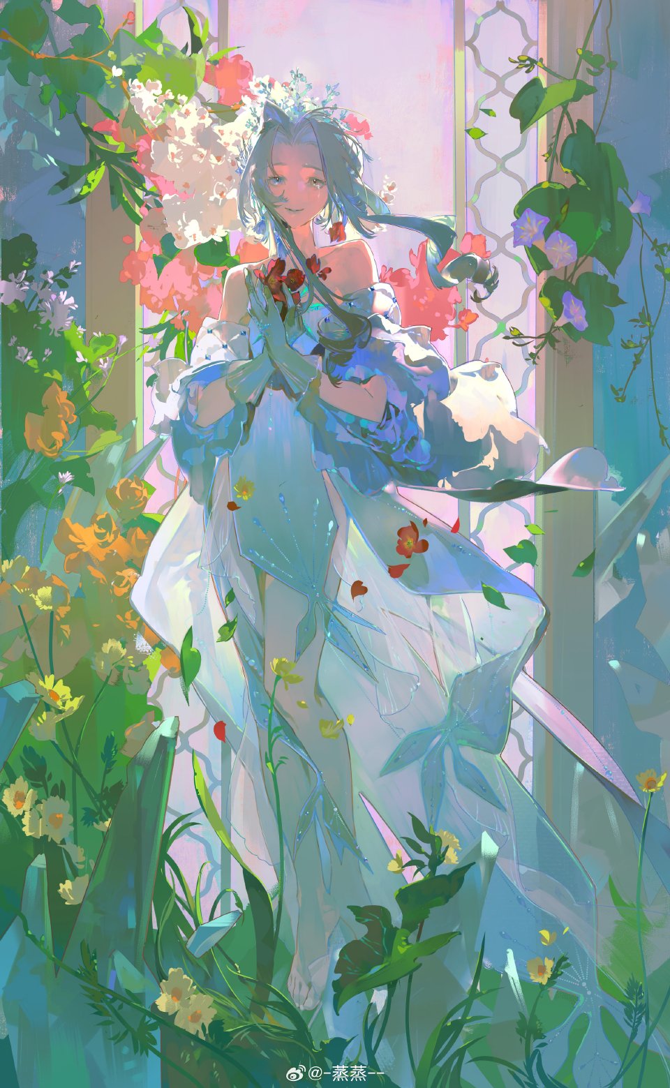 春生＃插画精选
画师：-蒸蒸--