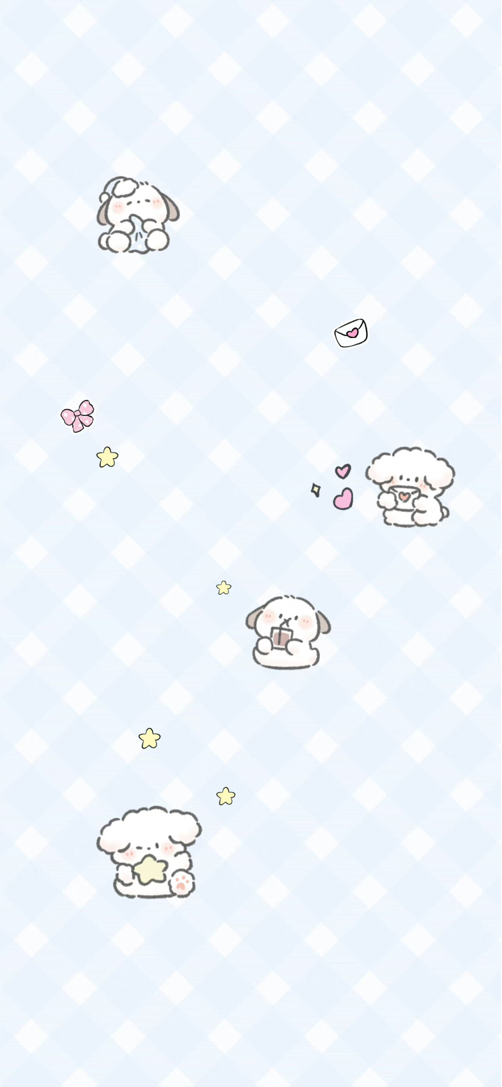 清新可爱哒小动物套图壁纸