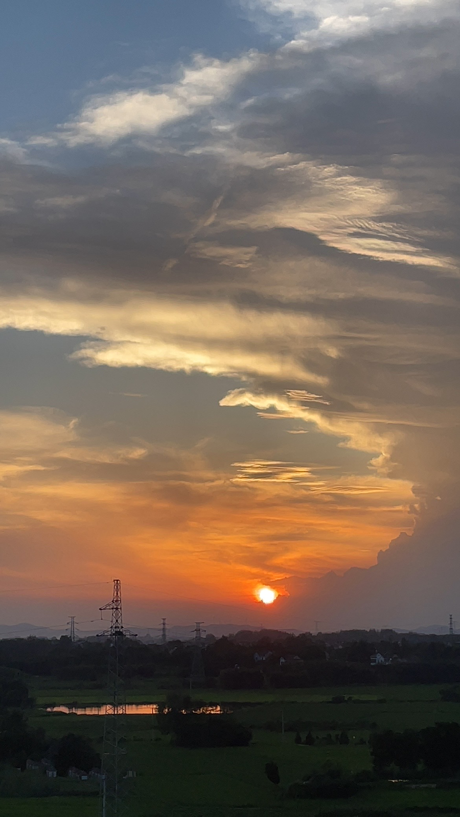 黄昏背景 日落壁纸 夕阳 手机壁纸