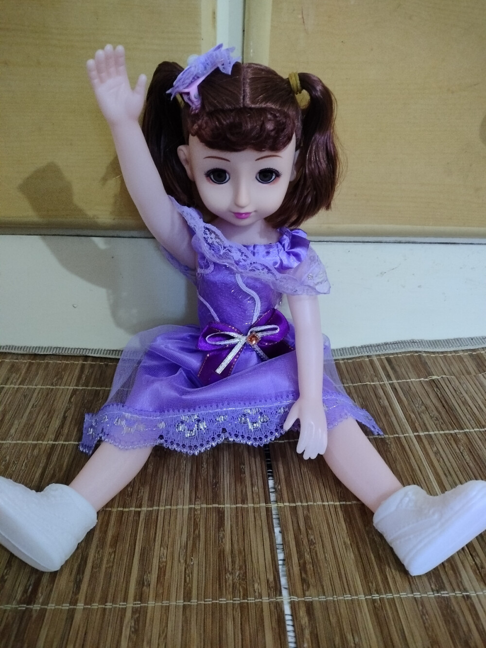 拼多多购买的芭比娃娃紫霞仙子