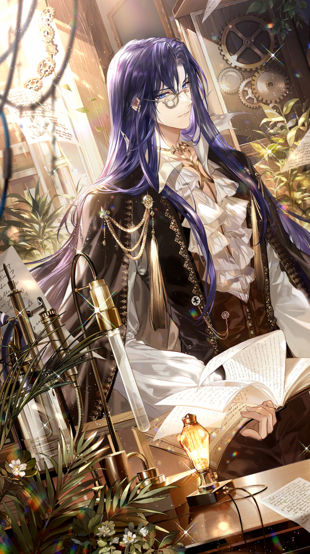 「时空中的绘旅人」/「司岚」【雾隐都市·SSR·深匿寂影·突破前】