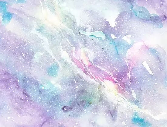 梦幻水彩背景图