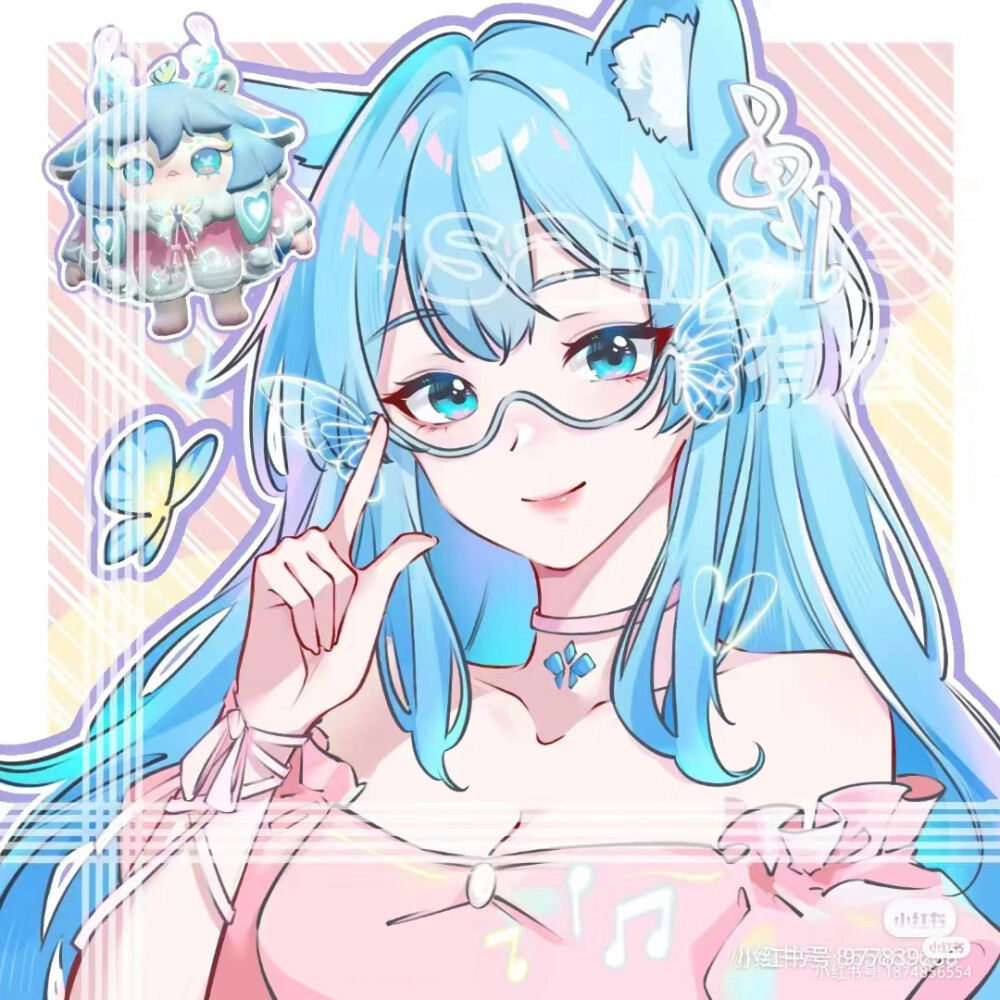 可爱的蛋仔头像（喜欢可以点个赞，谢谢）