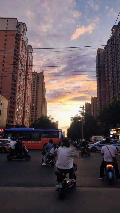 黄昏落日，最美夕阳