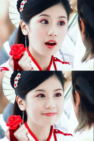 贾静雯 | 赵敏
cr:伊人暮兮颜