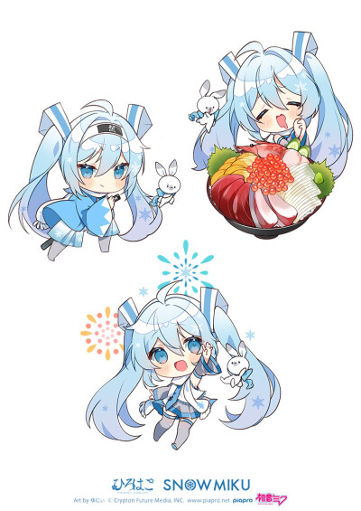 雪初音 × 弘前·函馆 2023冬季观光活动
插图：木屋町、七原しえ、姐川、おむたつ、まおう、ゆにぃ