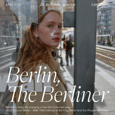 AND YOU 2023 autumn winter in Berlin