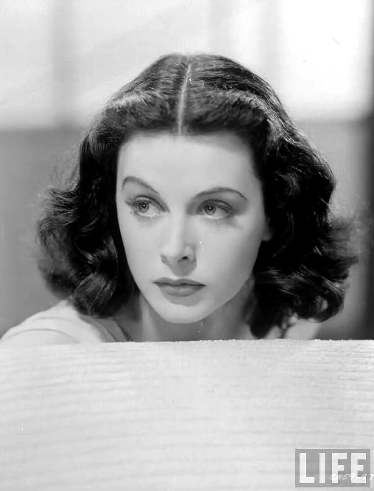 1940年，Hedy Lamarr（海蒂 拉玛）为电影《某某同志》拍摄剧照。 ​​​