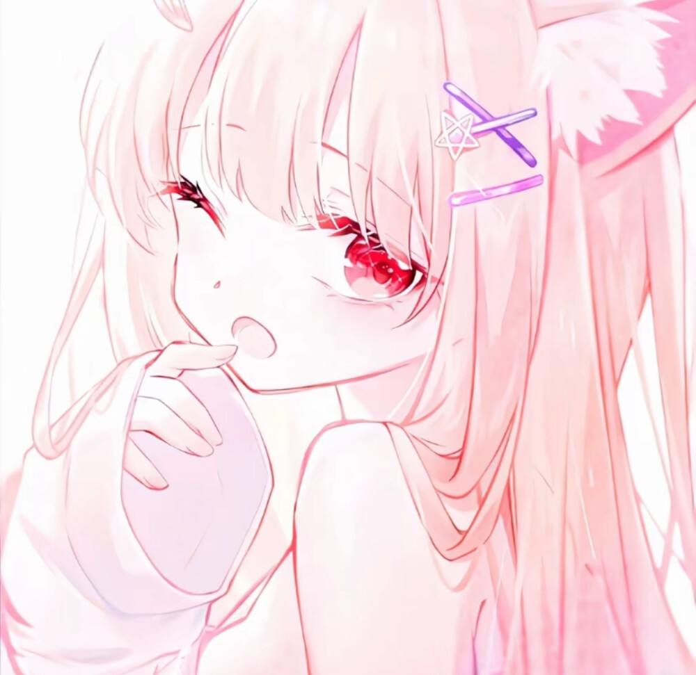 你总是说自己不够完美但是在我这已经无可替代了粉色系女生动漫头像