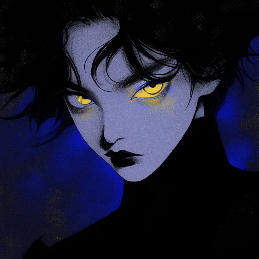 蓝色头像/AI头像