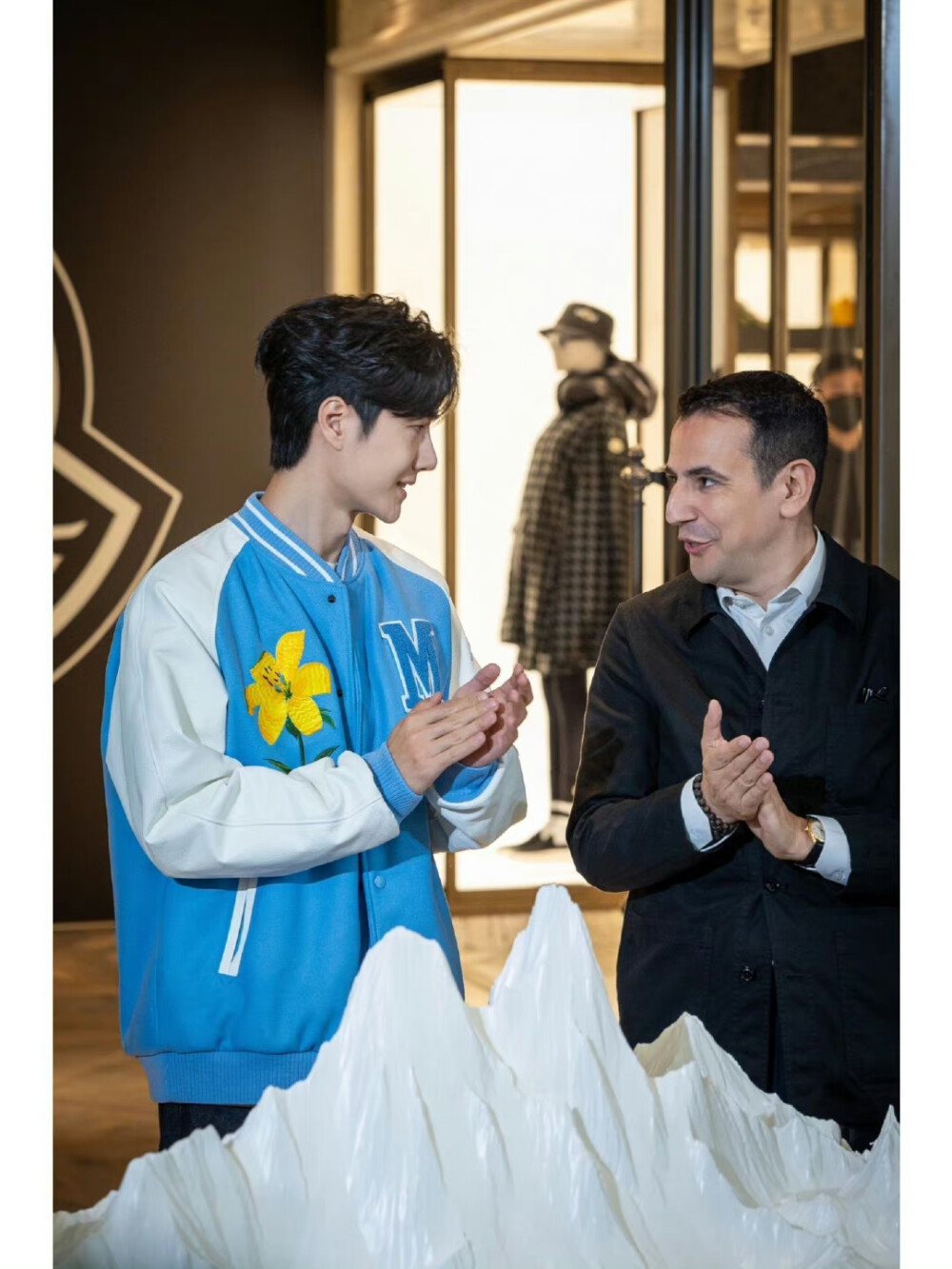 2023.6.21出席Moncler 上海恒隆旗舰店开业庆典