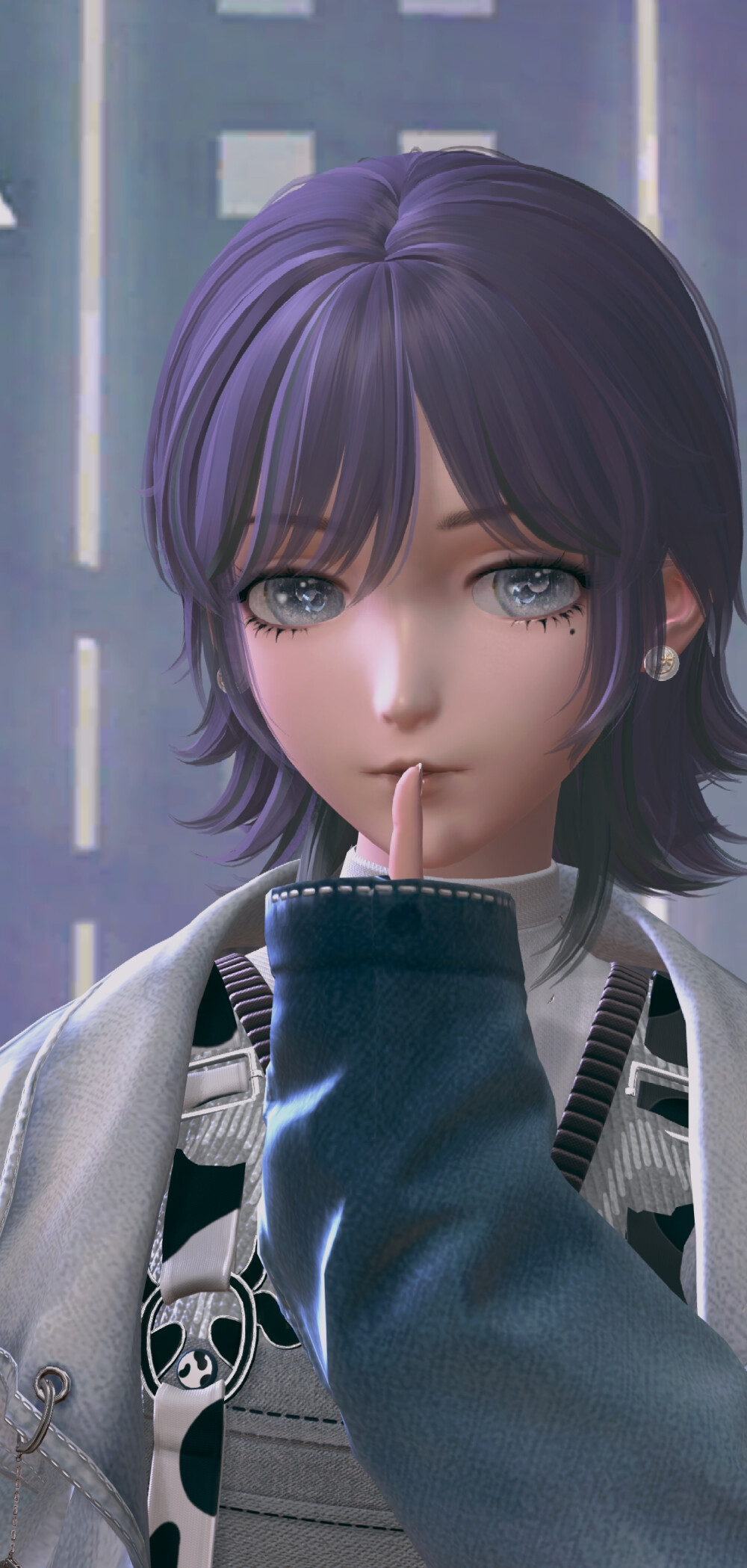 混搭：中性风，狼尾女儿太太太帅气啦！
