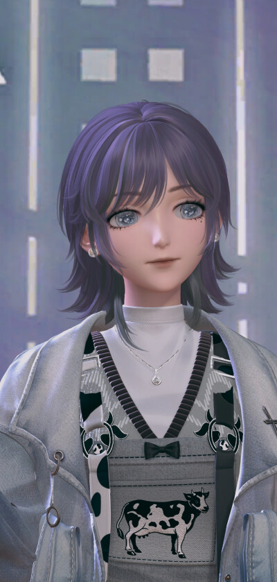 混搭：中性风，狼尾女儿太太太帅气啦！
