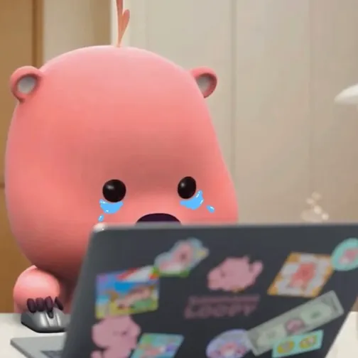 loopy 小海狸 表情包gif