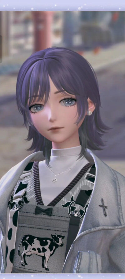 混搭：中性风，狼尾女儿太太太帅气啦！