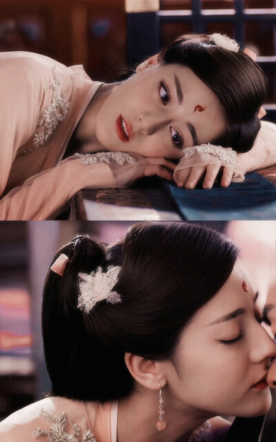 迪丽热巴 十里桃花/白凤九
cr:千椿渡