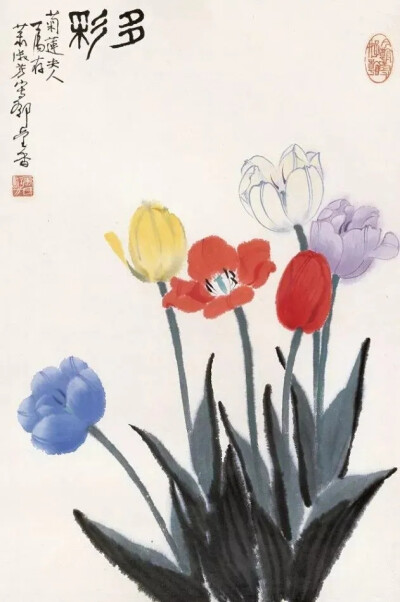 画家萧淑芳作品欣赏