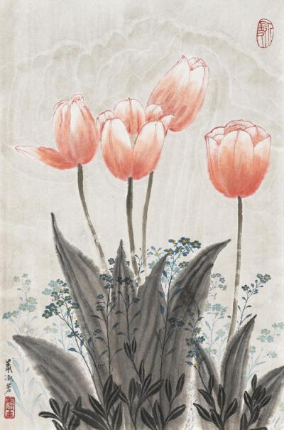 画家萧淑芳作品欣赏