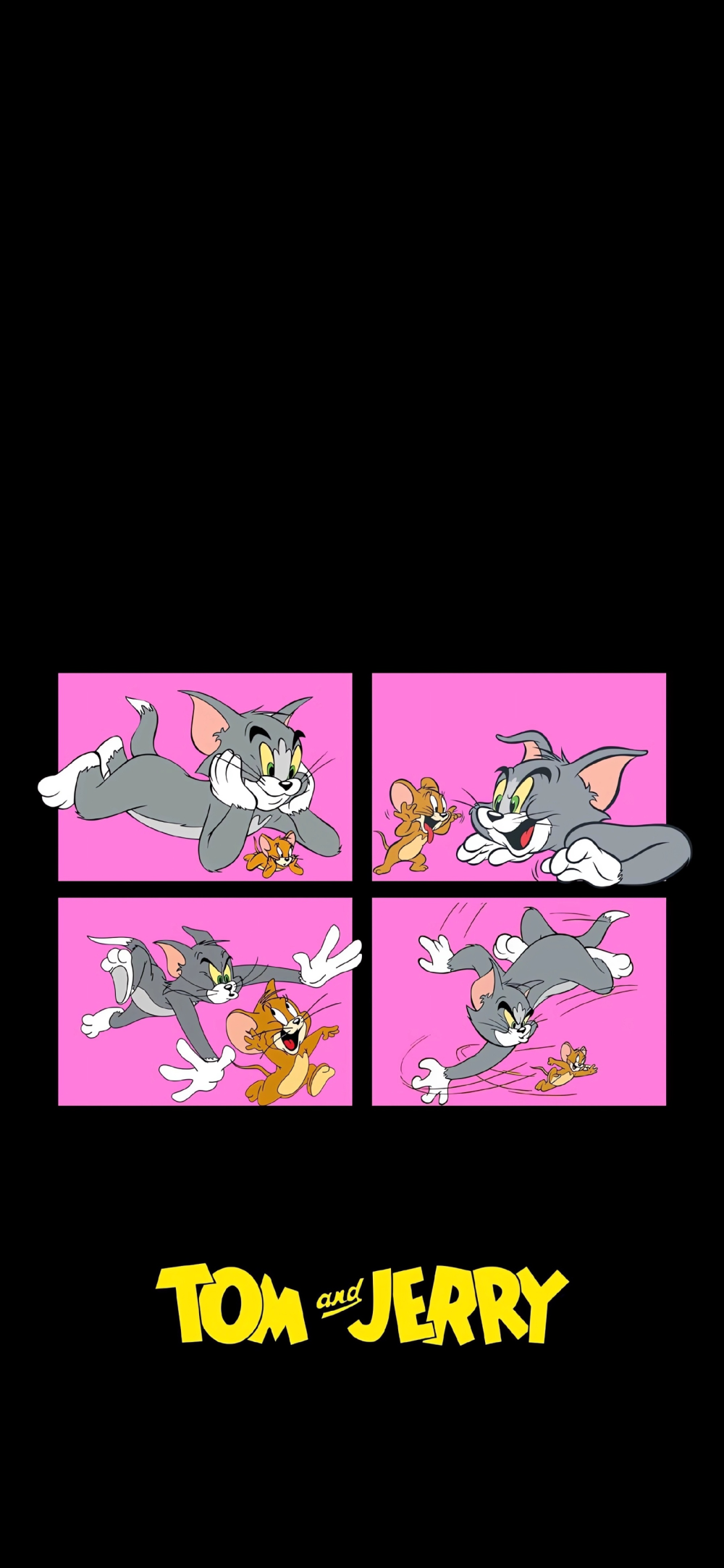 瑞幸联名壁纸Tom and Jerry