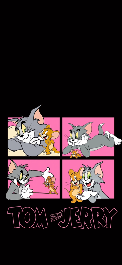 瑞幸联名壁纸Tom and Jerry