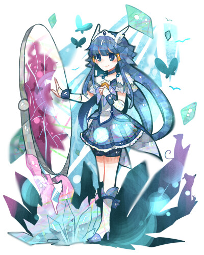 「Smile光之美少女！」
青木丽华／青木丽佳／青木怜香／Cure Beauty（美丽天使）