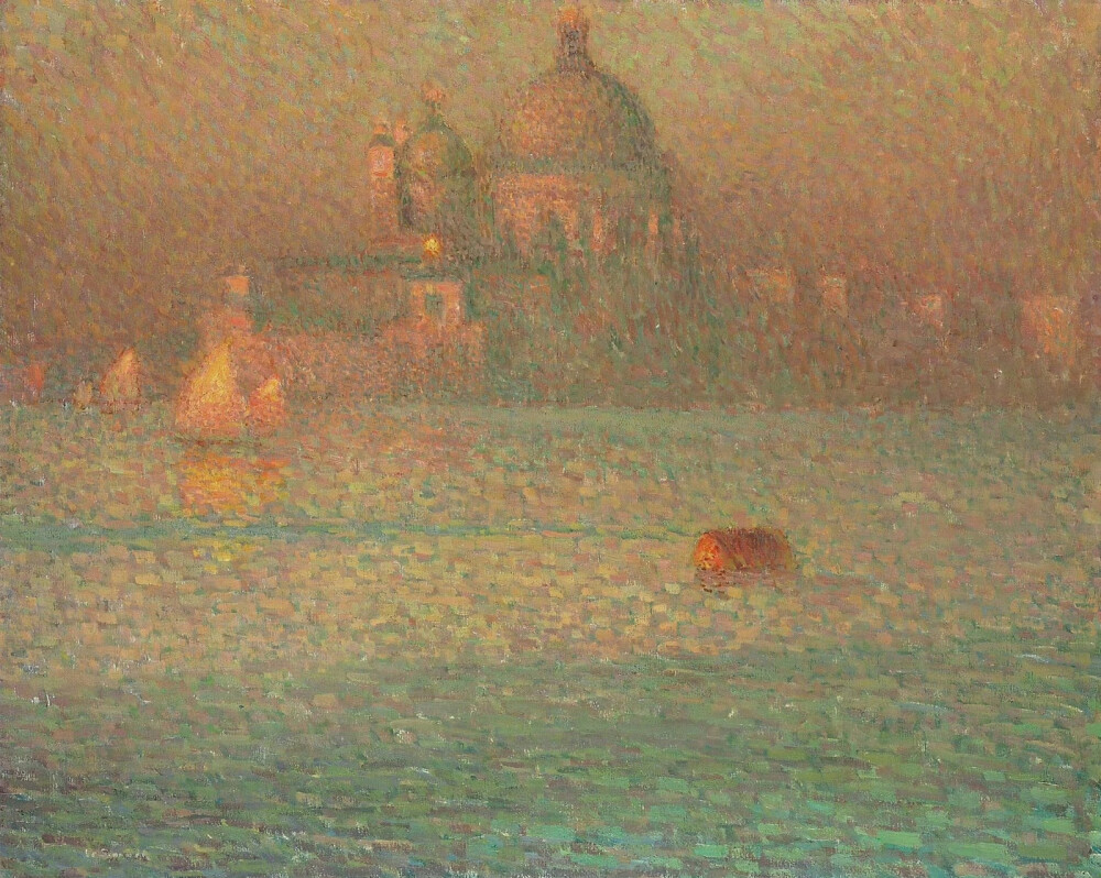 威尼斯遗梦。作者：Henri Le Sidaner ​