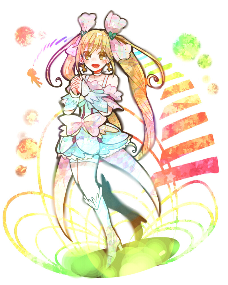 「光之美少女AllStars NewStage:未来的朋友」
坂上步美/Cure Echo(回声天使)