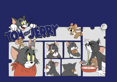 Tom &Jerry猫和老鼠iPad壁纸