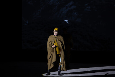 鸡西艺术发展中心演出现代京剧《红灯记》 李奶奶、鸠山