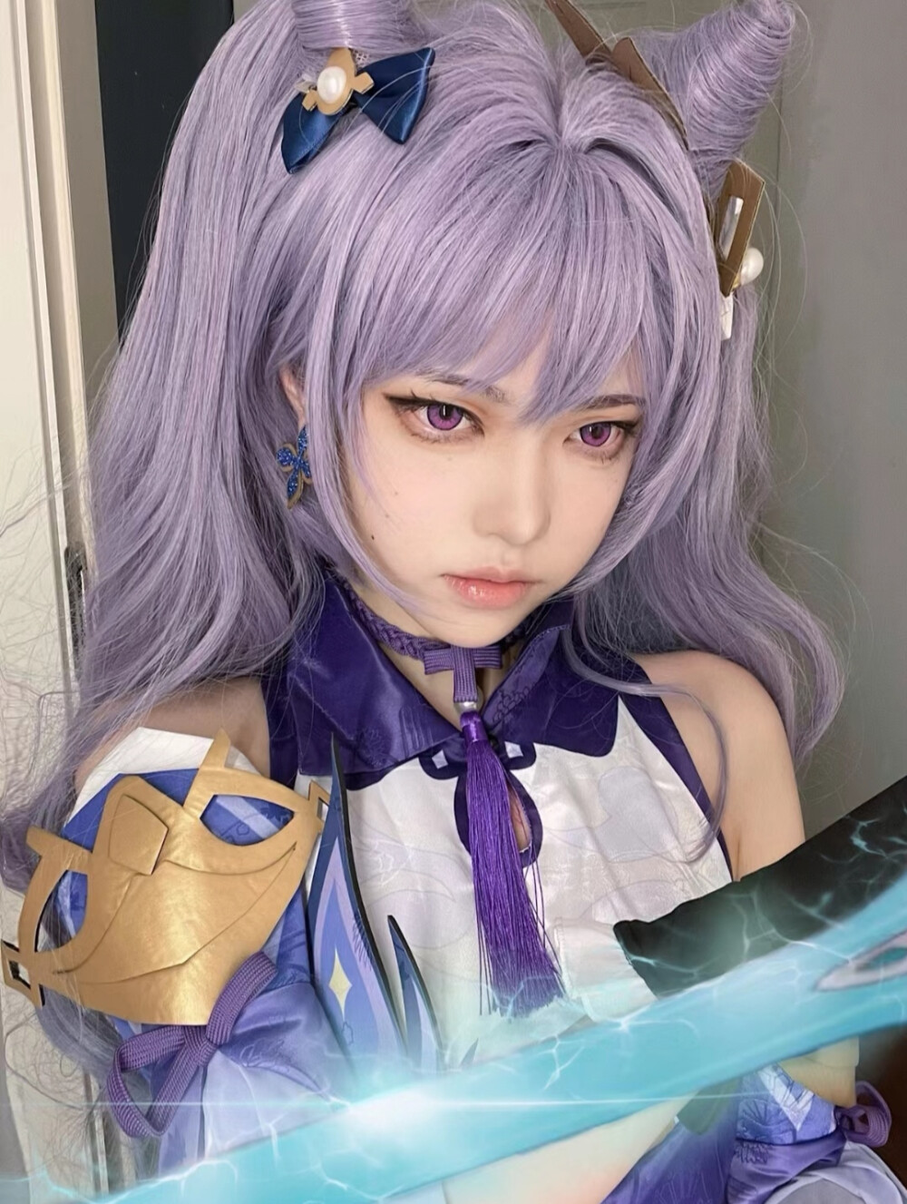 刻晴cos coser_周仙仙耶 - 高清图片，堆糖，美图壁纸兴趣社区