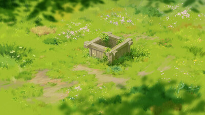 #电脑壁纸#
治愈系~动漫里场景