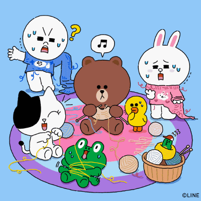 『linefriends』GIF