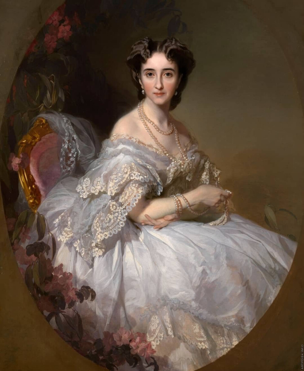 马卡洛夫 《Portrait of Anastasia Ushakov》