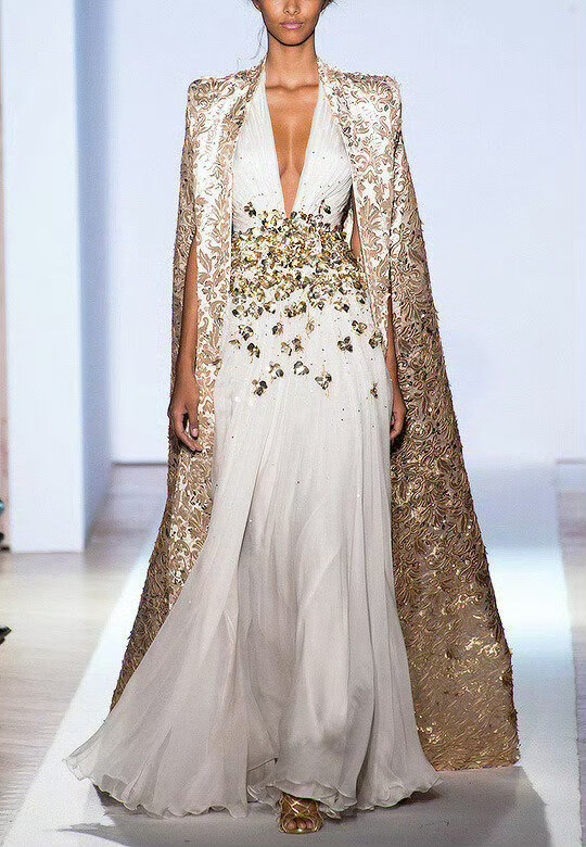 #绘画参考# 服饰 Zuhair Murad Spring 2013 ​