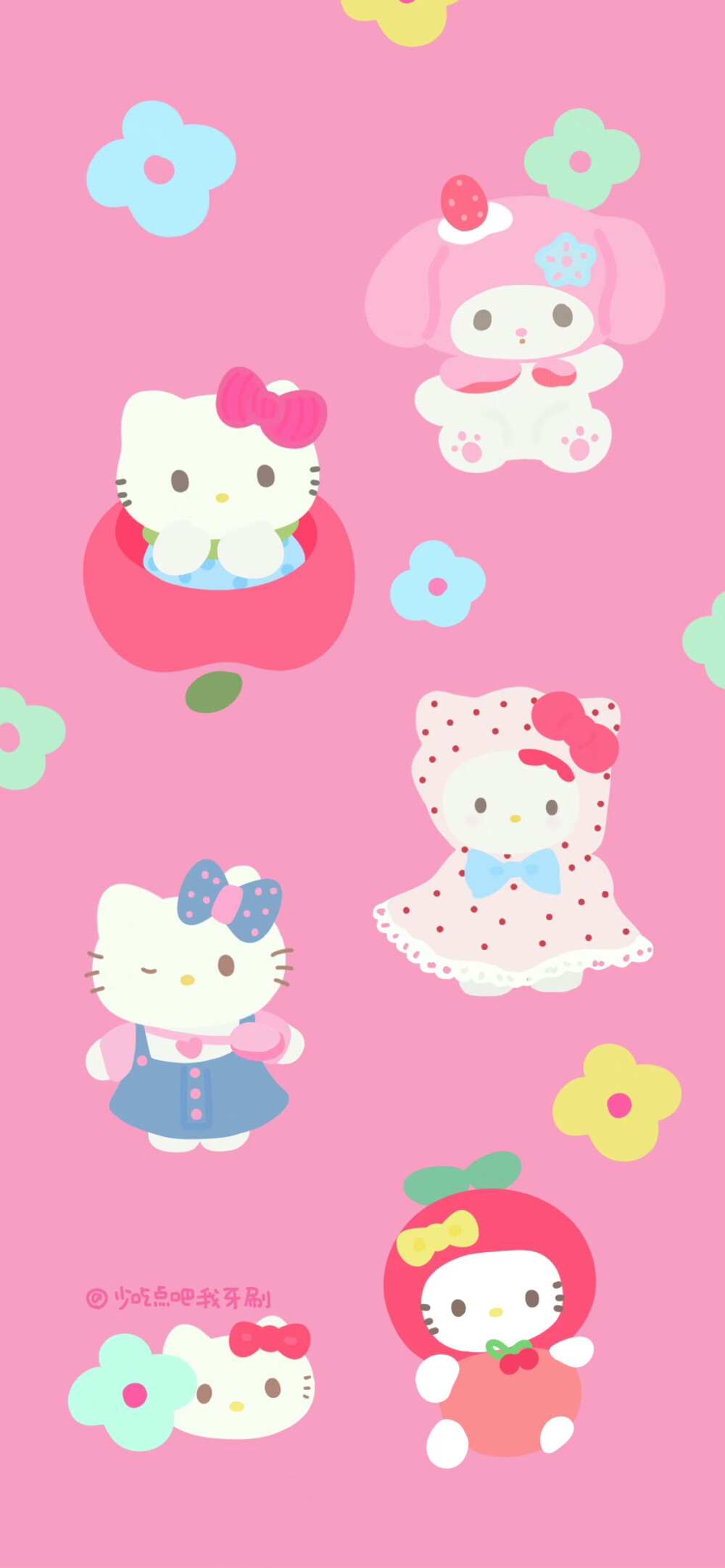 HelloKitty缤纷彩虹糖色彩