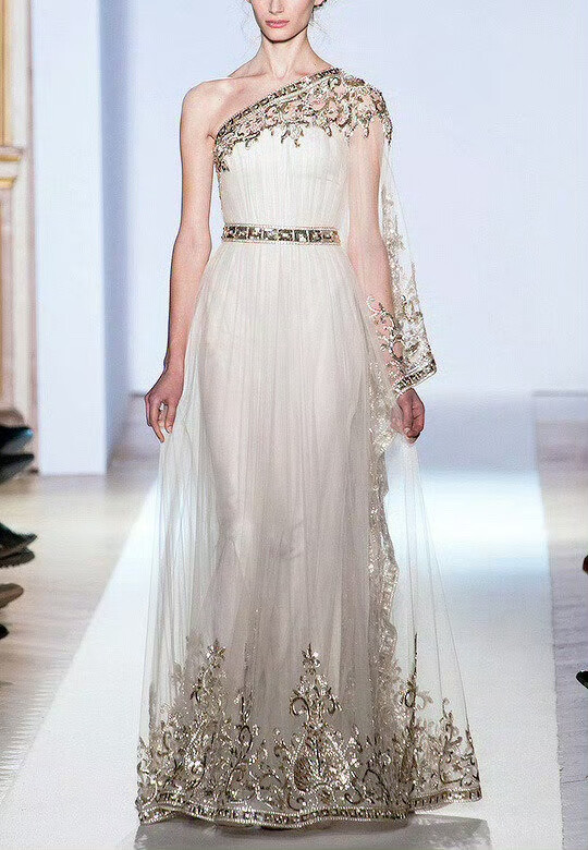 #绘画参考# 服饰 Zuhair Murad Spring 2013 ​