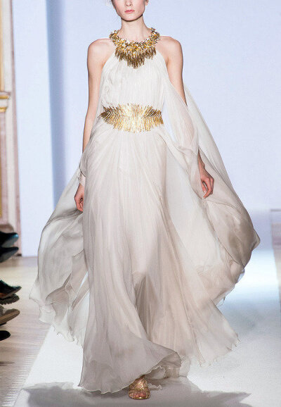 #绘画参考# 服饰 Zuhair Murad Spring 2013 ​