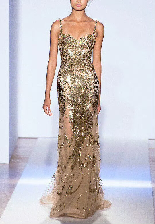 #绘画参考# 服饰 Zuhair Murad Spring 2013 ​