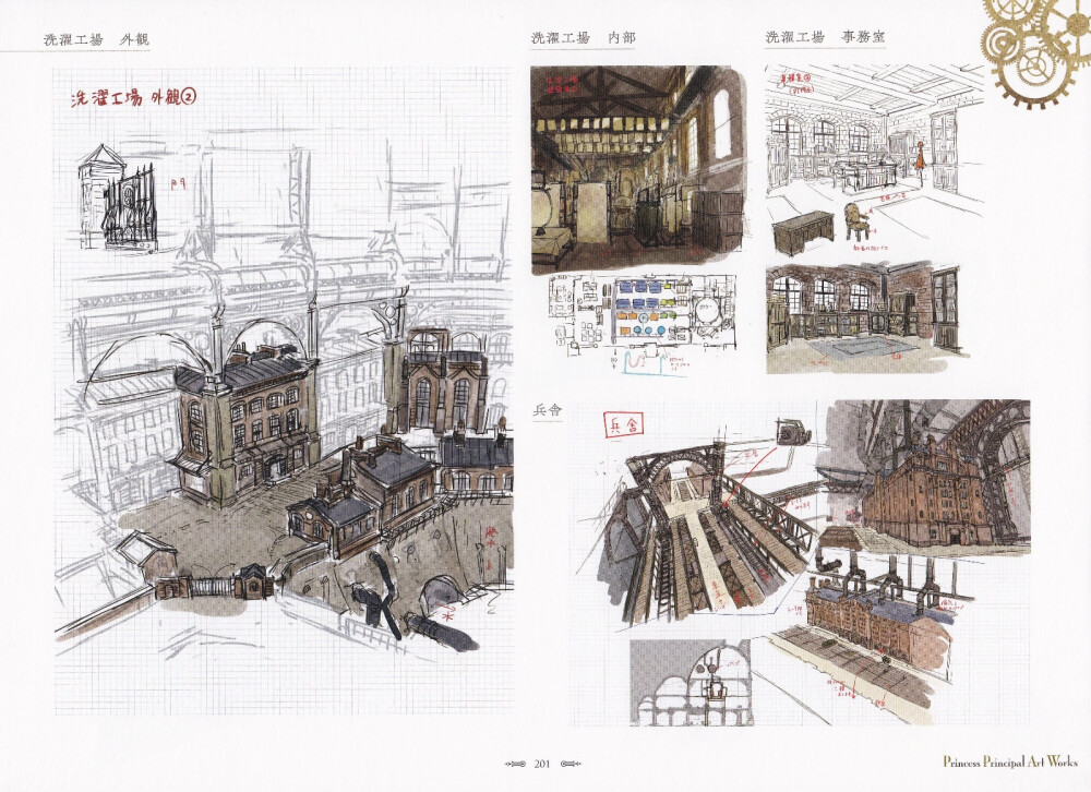 Princess principal Animation