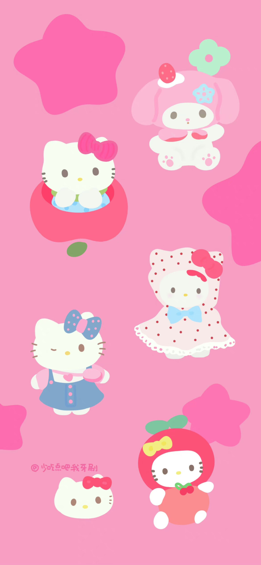 HelloKitty缤纷彩虹糖色彩