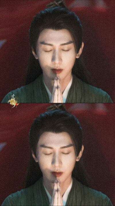 #成毅莲花楼#
“举目皆过客，合眼见神佛” ​
cr@荔月有七