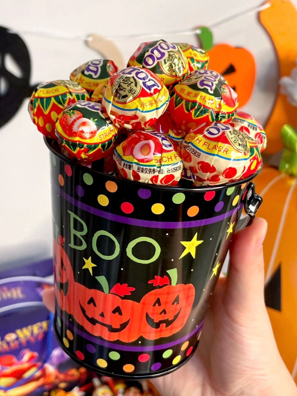 徐福记万圣节限定版棒棒糖礼盒