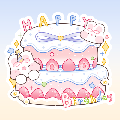 这么可爱的兔兔小蛋糕，你舍得吃嘛～
兔兔准备了不同口味的小蛋糕，你最喜欢哪一个呢？