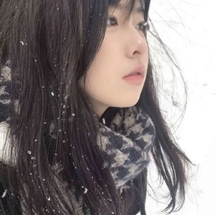 女生头像氛围感 古早感 WeChat头像冬天雪