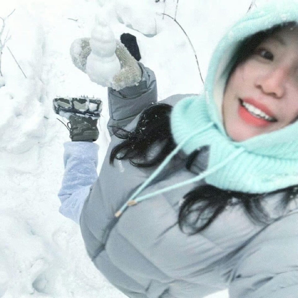 女生头像氛围感 古早感 WeChat头像冬天雪